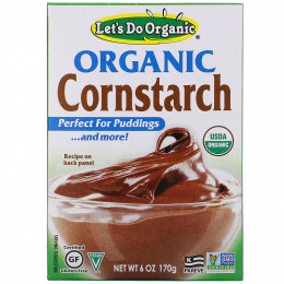 Edward & Sons, Edward & Sons, Let's Do Organic, Organic Cornstarch, 6 oz (170 g)