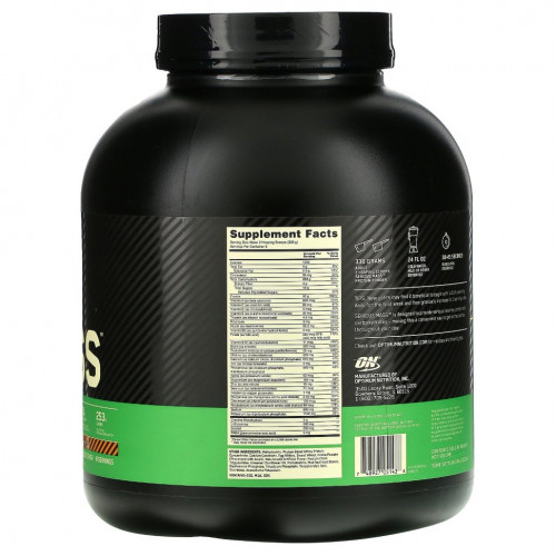 Optimum Nutrition, Serious Mass, протеиновый порошок, шоколадно-арахисовое масло, 2,72 кг (6 фунтов)