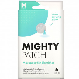 Hero Cosmetics, Mighty Patch, Micropoint для высыпаний, 6 штук