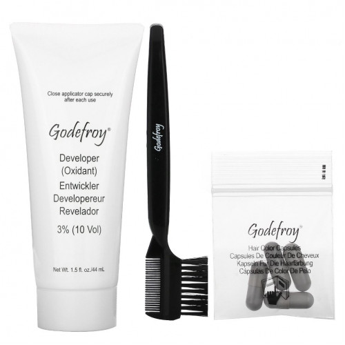 Godefroy, 28 Day Touch Ups, темно-коричневый, набор для 4 применений