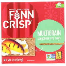 Finn Crisp, Multigrain Thin Crispbread, 6.2 oz