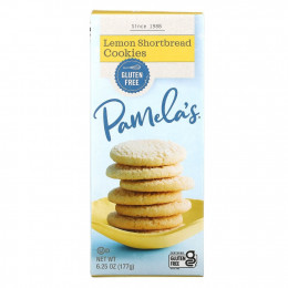 Pamela's Products, Песочное печенье, с лимоном, 177 г (6,25 унции)