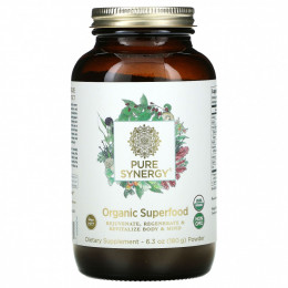 Pure Synergy, Органический порошок из суперфудов, 180 г (6,3 унции)