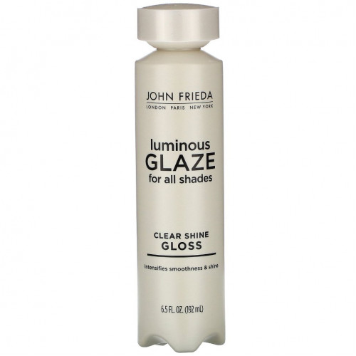 John Frieda, Luminous Glaze, Прозрачный блеск для блеска, 6,5 жидких унций (192 мл)