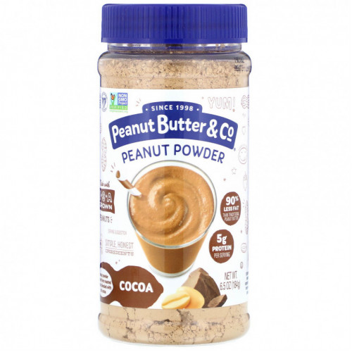 Peanut Butter & Co., Арахисовый порошок, 184 г (6,5 унции)