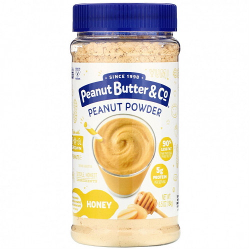 Peanut Butter & Co., Арахисовый порошок, мед, 6,5 унций (184 г)