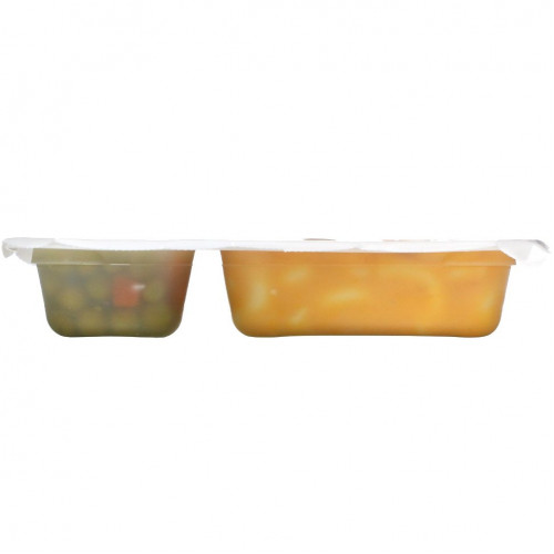 Gerber, Macaroni & Cheese and a Side of Seasoned Peas & Carrots, Toddler, 12+ Months, 6.6 oz (187 g)