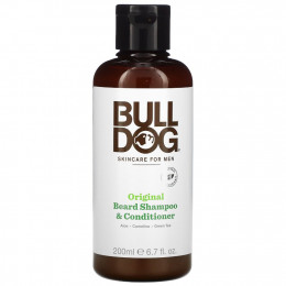 Bulldog Skincare For Men, оригинальный шампунь и кондиционер для бороды, для мужчин, 200 мл (6,7 жидк. унций)