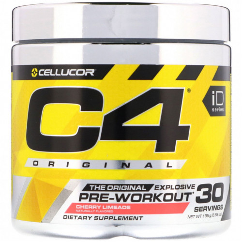 Cellucor, C4 Original Explosive, предтренировочный комплекс, вишневый лимонад, 195 г (6,88 унции)