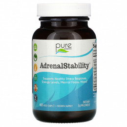 Pure Essence, AdrenalStability , 60 растительных капсул