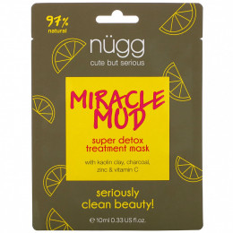 Nugg, Miracle Mud, Super Detox Treatment Mask, 0.33 fl oz (10 ml)