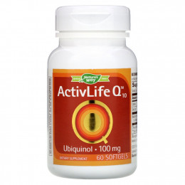 Nature's Way, ActivLife Коэнзим Q10, 100 мг, 60 капсул