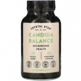 Crystal Star, Candida Balance, 60 вегетарианских капсул