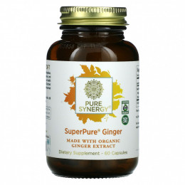 Pure Synergy, SuperPure Ginger, 60 капсул