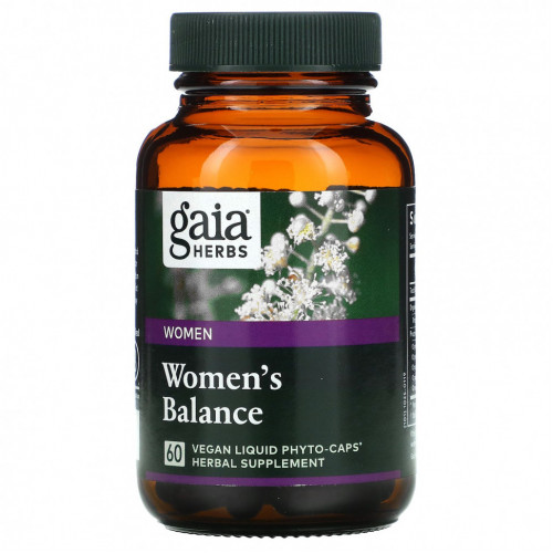 Gaia Herbs, Women's Balance, 60 Veggie Liquid Phyto-Caps