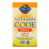 Garden of Life, Vitamin Code, RAW D3, 50 мкг (2000 МЕ), 60 вегетарианских капсул