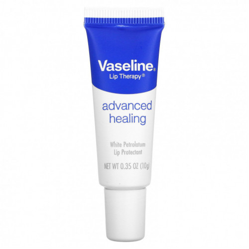 Vaseline, Lip Therapy, улучшенное заживление, средство для губ, 10 г (0,35 унции)