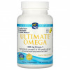 Nordic Naturals, Ultimate Omega, со вкусом лимона, 640 мг, 60 капсул