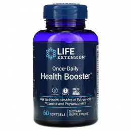 Life Extension, Once-Daily Health Booster, 60 мягких таблеток