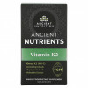 Dr. Axe / Ancient Nutrition, Ancient Nutrients, витамин K2, 60 капсул