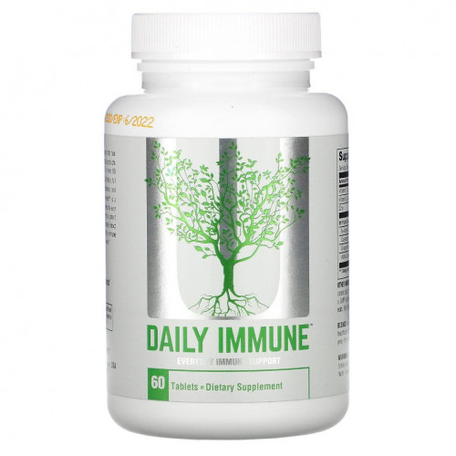 Universal Nutrition, Daily Immune, 60 таблеток