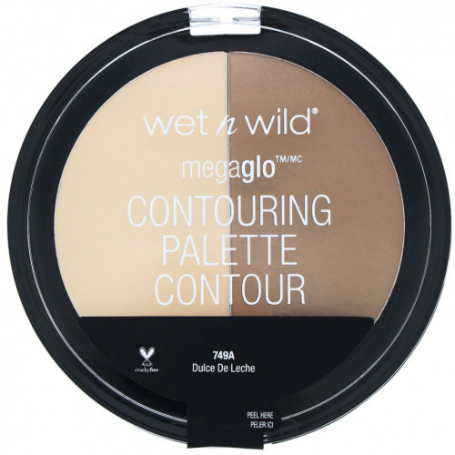 Wet n Wild, Набор для контурирования MegaGlo, оттенки Dulce De Leche, 12,5 г