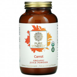 Pure Synergy, Carrot Powder, 7.4 oz ( 210 g)