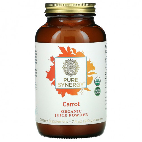 Pure Synergy, Carrot Powder, 7.4 oz ( 210 g)