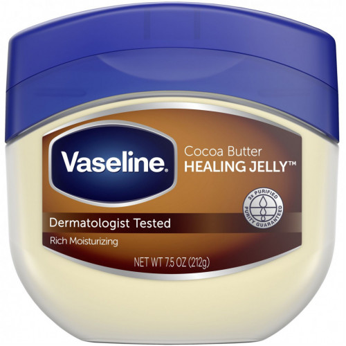 Vaseline, Мазь для глубокого увлажнения Healing Jelly, «Масло какао», 212 г