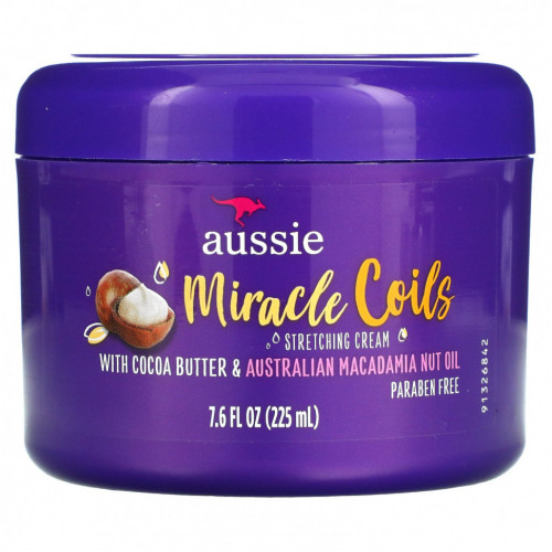 Aussie, Miracle Coils, крем для растяжки, 225 мл (7,6 жидк. Унции)