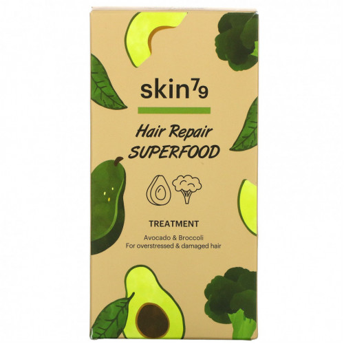 Skin79, Hair Repair Superfood, лечебное средство, авокадо и брокколи, 230 мл (7,77 жидк. Унции)