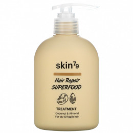 Skin79, Hair Repair Superfood, лечебное средство, кокос и миндаль, 230 мл (7,77 жидк. Унции)