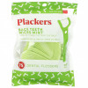 Plackers, Micro Mint, зубочистки с нитью для задних зубов, мята, 75 шт.