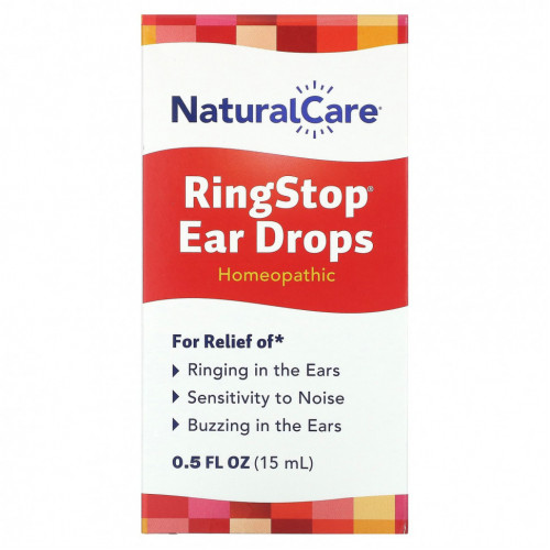 NaturalCare, Ring Stop, ушные капли, 15 мл (0,5 жидк. унции)