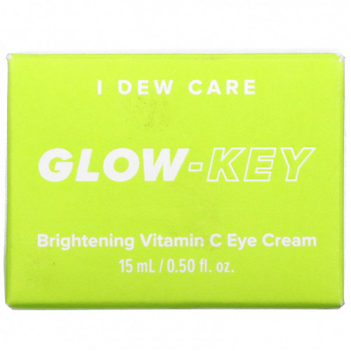 I Dew Care, Glow-Key, осветляющий крем для кожи вокруг глаз с витамином C, 15 мл (0,50 жидк. Унции)