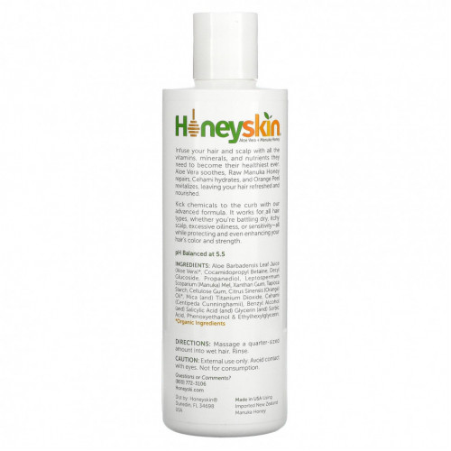 Honeyskin, Hair & Scalp Therapy, шампунь с улучшенной формулой, 236 мл (8 жидк. Унций)