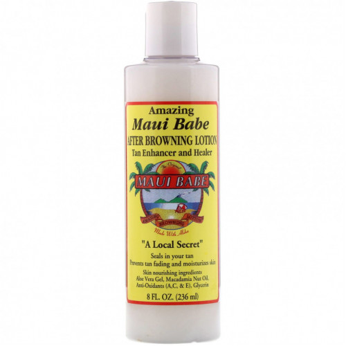 Maui Babe, After Browning Lotion, лосьон после загара для улучшения цвета загара и ухода за кожей, 236 мл