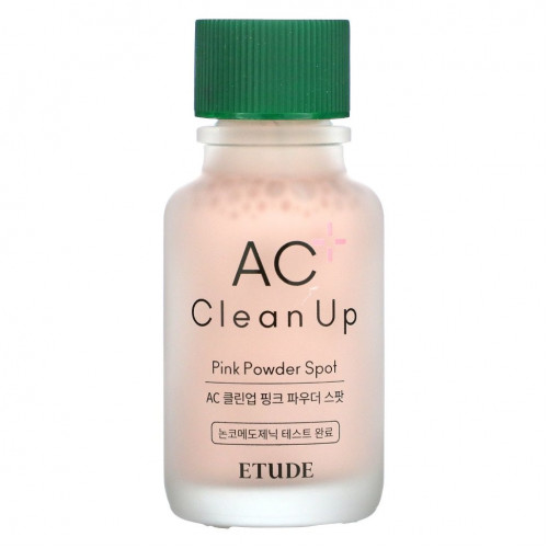 Etude, AC Clean Up, розовая пудра для пятен, 15 мл (0,5 жидк. Унции)