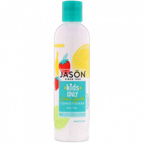 Jason Natural, Kids Only!, экстра нежный кондиционер, 227 г (8 унций)