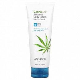 Andalou Naturals, CannaCell, растительный лосьон для тела, ромашка и листья мирта, 236 мл (8 жидк. Унций)