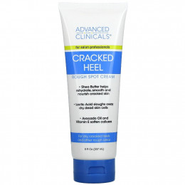 Advanced Clinicals, Cracked Heel, Rough Sport Cream, 8 fl oz (237 ml)