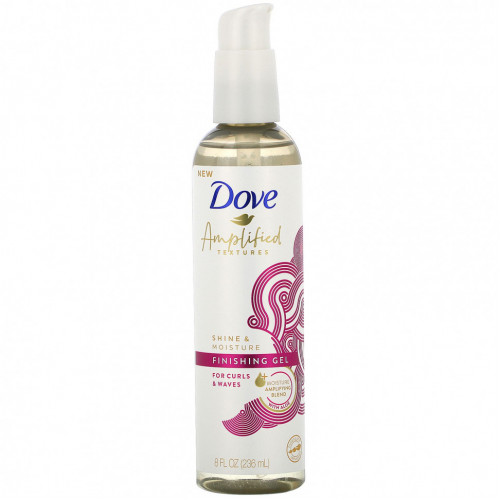 Dove, Amplified Textures, Shine & Moisture, финишный гель, 236 мл (8 жидк. Унций)