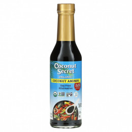 Coconut Secret, Organic Coconut Aminos, альтернатива соевому соусу без сои, органический продукт, 237 мл (8 жидк. унций)