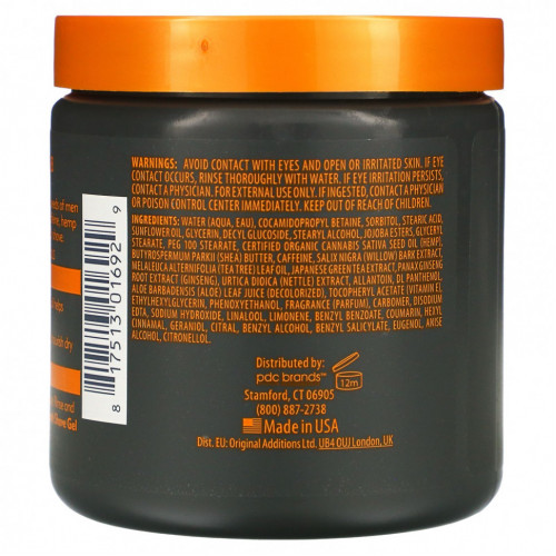 Cantu, Men's Collection, очищающий скраб перед бритьем с маслом ши, 227 г (8 унций)