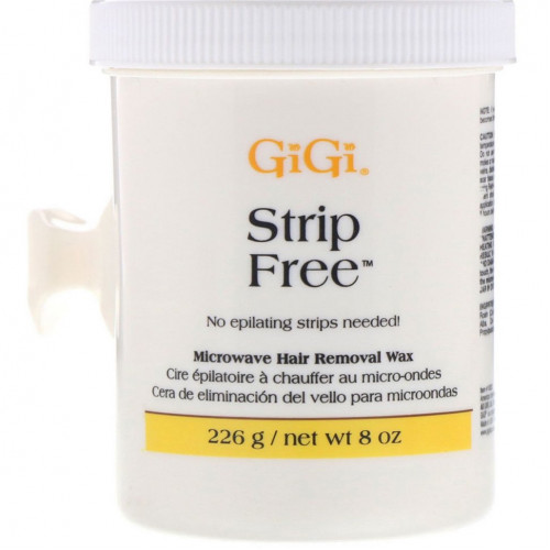 Gigi Spa, Воск для депиляции Strip Free, разогреваемый в микроволновой печи, 226 г