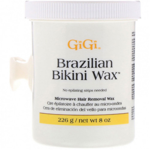 Gigi Spa, Воск для бразильской эпиляции Brazilian Bikini Wax, разогревается в микроволновой печи, 226 г