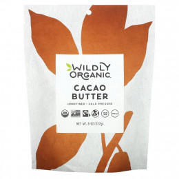 Wildly Organic, Какао-масло, 227 г (8 унций)