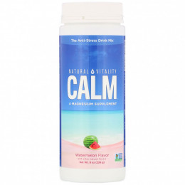 Natural Vitality, Calm, смесь для приготовления антистресс-напитка, арбуз, 226 г (8 унций)