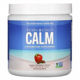 Natural Vitality, CALM, смесь для приготовления антистресс-напитка, арбуз и корица, 226 г (8 унций)