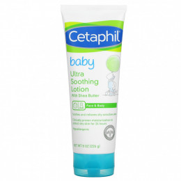 Cetaphil, DailyAdvance, детский ультрауспокаивающий лосьон с маслом ши, 226 г (8 унций)